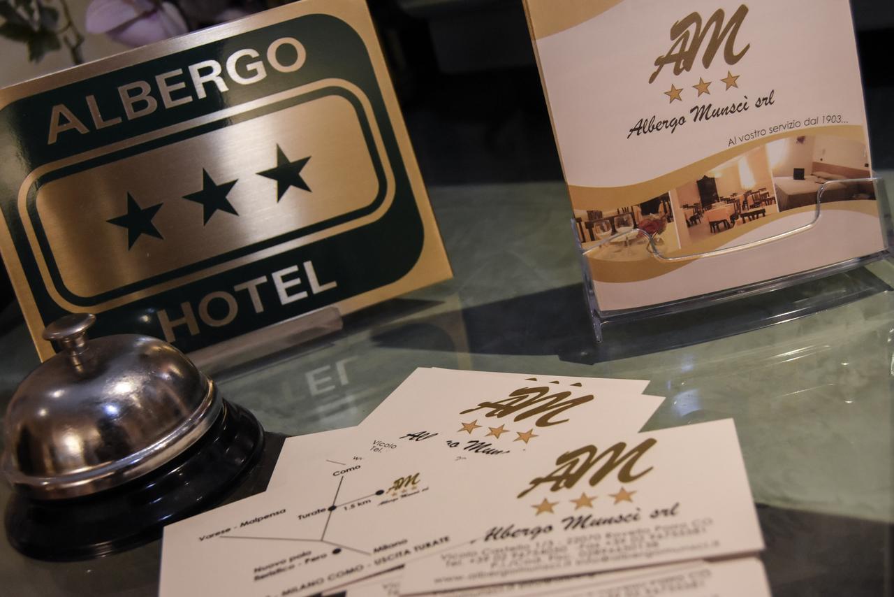 Albergo Munsci' Rovello Porro Exterior foto